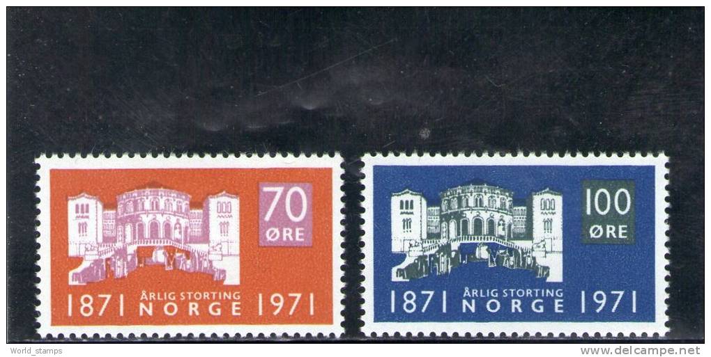 NORVEGIA 1971 ** - Unused Stamps