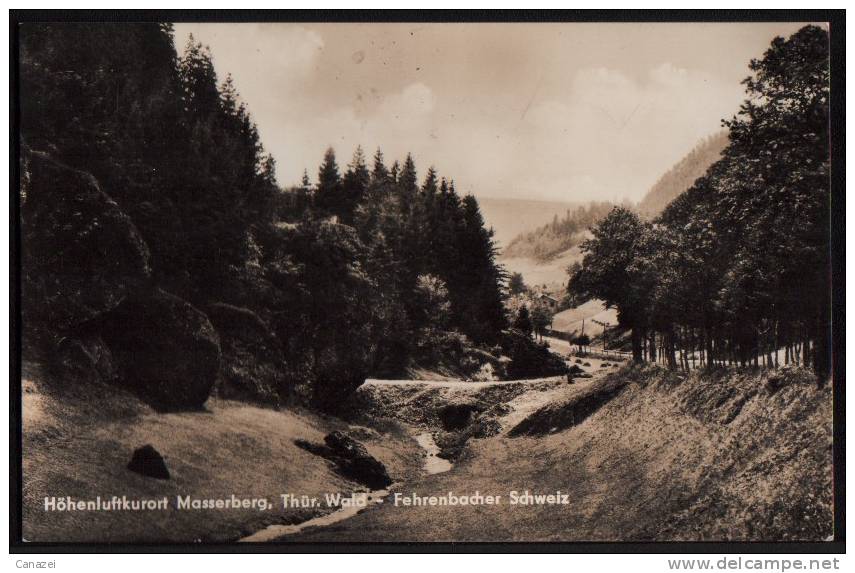 AK Masserberg/Thüringen, Fehrenbacher Schweiz, 1968 - Masserberg