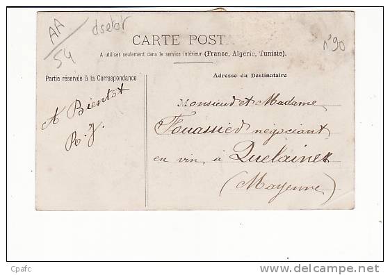 Carte 1905 FROUARD / VUE GENERALE - Frouard