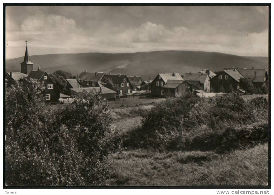 AK Masserberg, Blick Zum Wurzelberg, 1969 - Masserberg