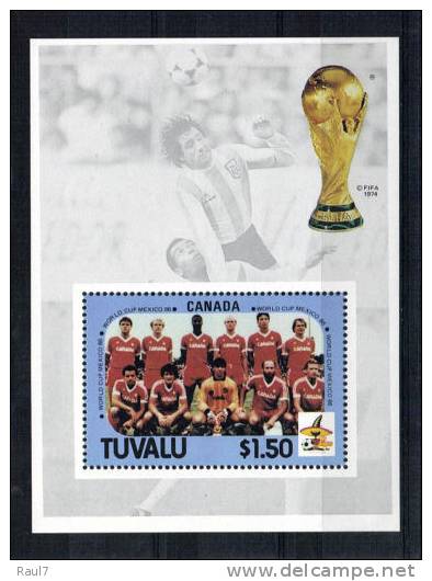 Tuvalu - 1986 - Mondialde Football, Mexico 86 -BF Neufs ** // Mnh - Tuvalu