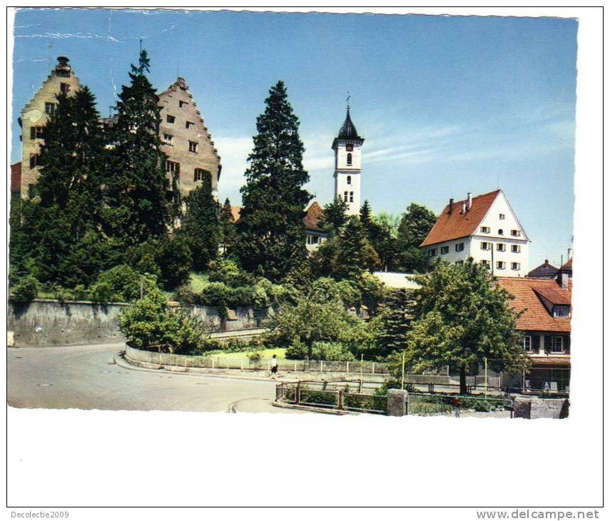 ZS23515 Aulendorf Schloss Und Kirche Used Perfect Shape Back Scan Available At Request - Ravensburg