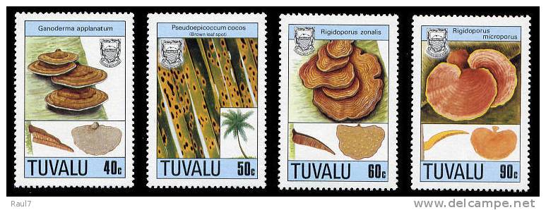 Tuvalu - 1988 - Flore Champignons - 4v Neufs ** // Mnh - Tuvalu