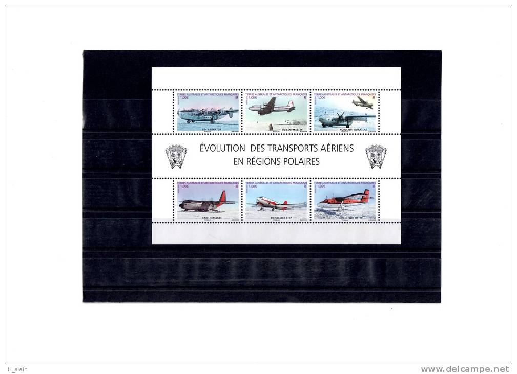 Evolution Des Transports Aériens - Unused Stamps