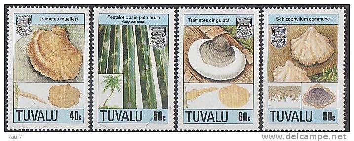 Tuvalu - 1989 - Flore Champignons - 4v Neufs ** // Mnh - Tuvalu