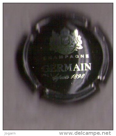 GERMAIN  N° 33c  Quart Vert Foncé Et Argent - Germain