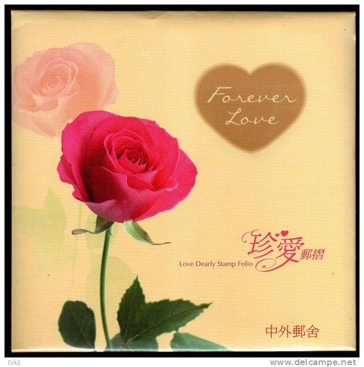 R.O. China (Taiwan/Formosa) Love Dearly Stamp Folio 2012 - Lettres & Documents