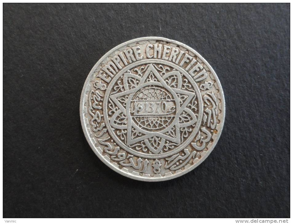 1370 - 5 Francs - Empire Cherifien Maroc - Morocco