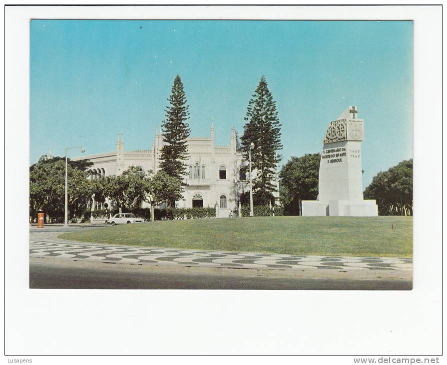 Portugal Cor 16928 - MOÇAMBIQUE MOZAMBIQUE - LOURENÇO MARQUES - MONUMENTO A INFANTE D. HENRIQUE PEUGEOT 504 - Mozambique