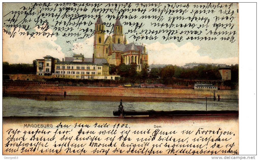 CPA ALLEMAGNE  MAGDEBURG    DOM        1902 - Magdeburg