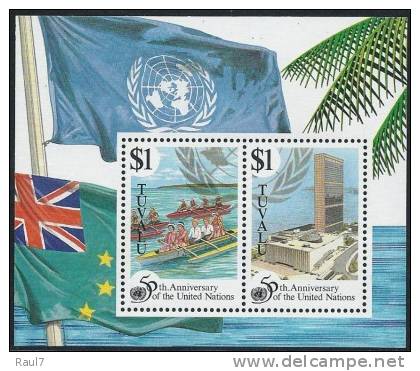 Tuvalu - 1995 - 50e Ann Nations Unies - BF Neufs ** // Mnh - Tuvalu