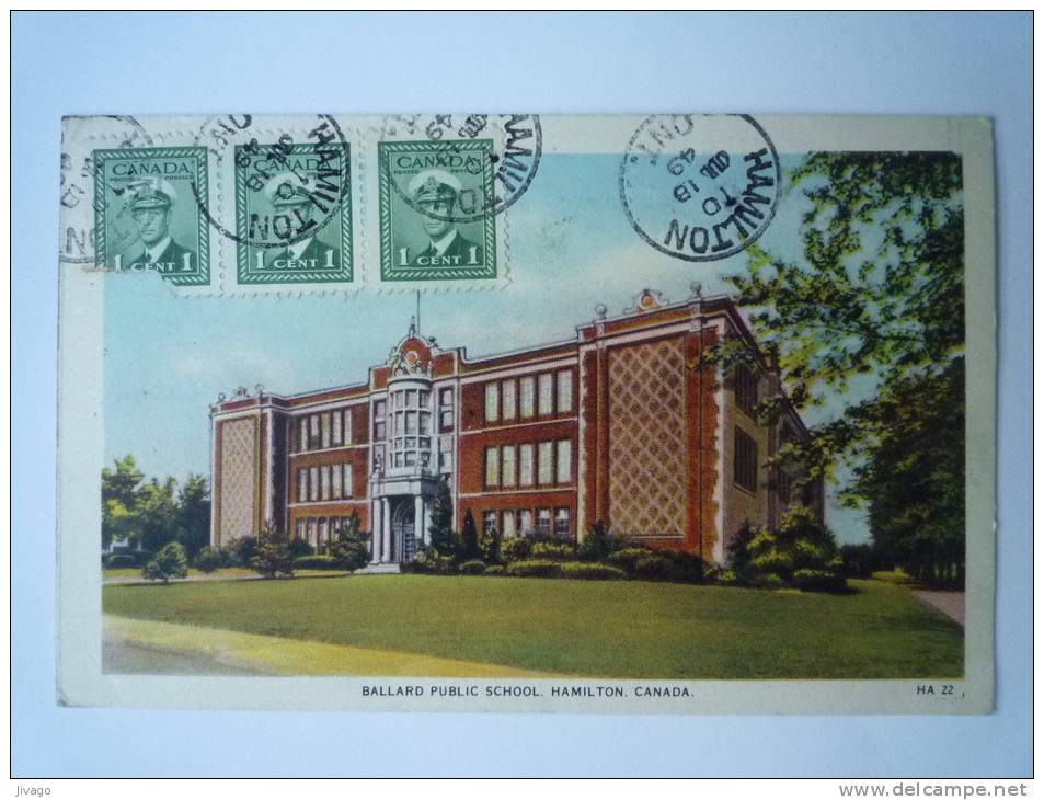 BALLARD  PUBLIC  SCHOOL  ,  HAMILTON  ,  ONTARIO. - Hamilton