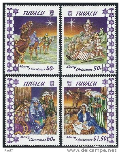 Tuvalu - 1996 - Noël 96 - 4v Neufs ** // Mnh - Tuvalu