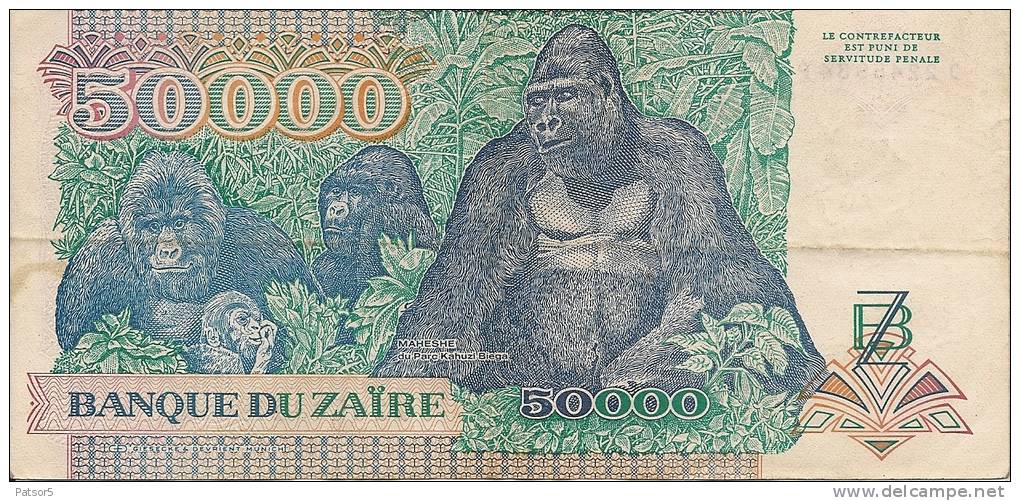1991 50.000 Zaïre - Zaïre