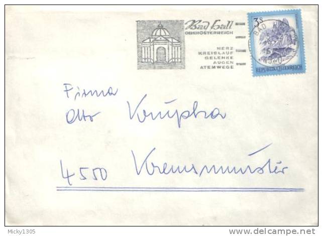 Österreich / Austria - Umschlag Echt Gelaufen / Cover Used (z350) - Maschinenstempel (EMA)