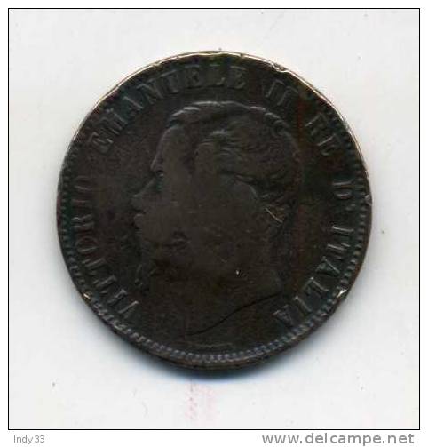 - ITALIE . 10 C. 1867 . - 1861-1878 : Victor Emmanuel II