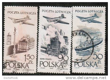 POLAND  Scott #  C 41-51  VF USED - Used Stamps