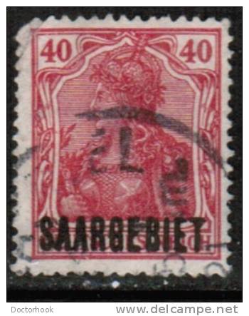 SAAR  Scott #  51  F-VF USED - Gebraucht