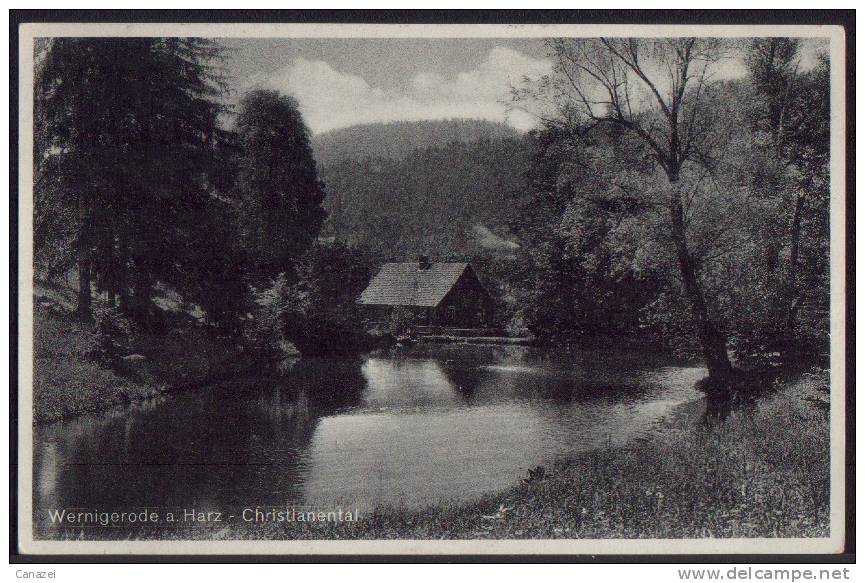 AK Wernigerode/Harz, Christianental, Gelaufen Frankiert 1940 - Wernigerode