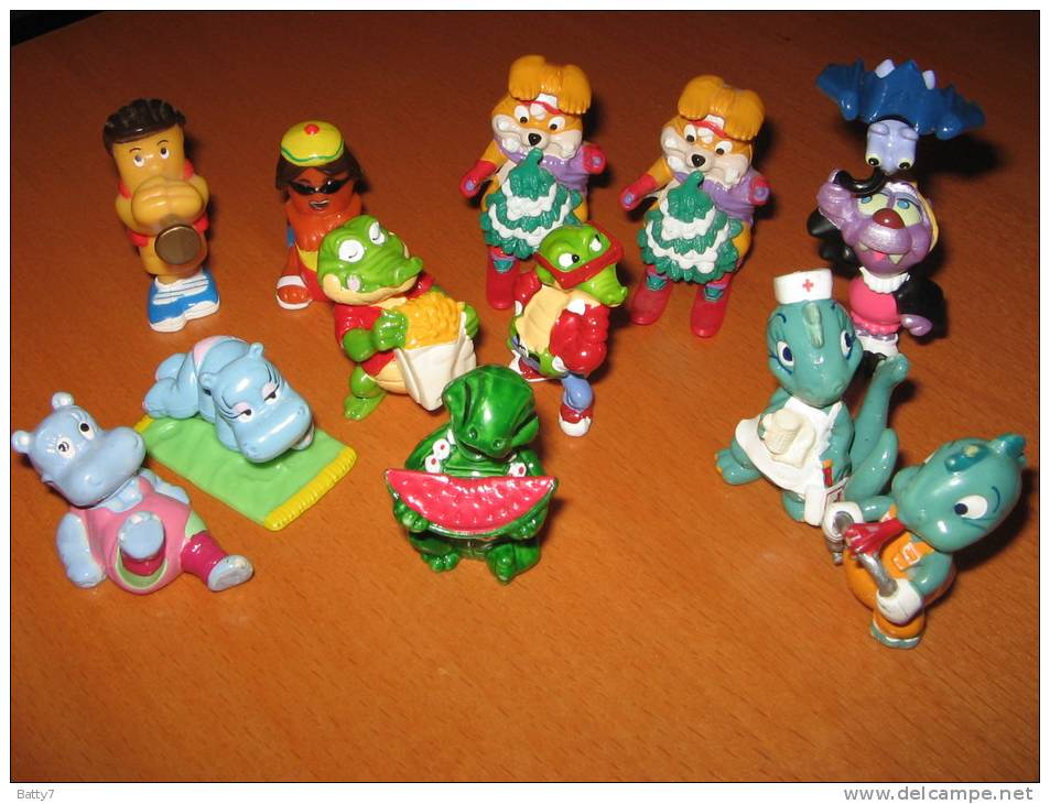 12 PERSONAGGI KINDER - LOTTO MISTO - Komplettsets