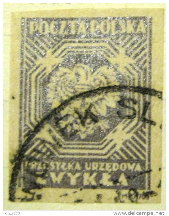 Poland 1945 Official Stamp - Used - Oficiales