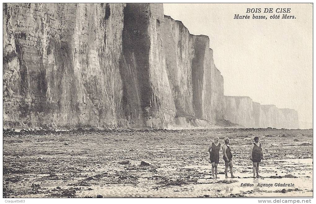 BOIS DE CISE . MAREE BASSE COTE MERS. - Bois-de-Cise