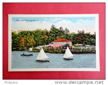 Georgia > Augusta  --    Lake Side Club  Vintage Wb--------- -----------  ------- Ref 421 - Augusta