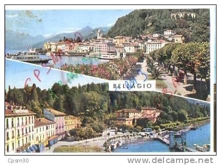 CP Italie - BELLAGIO - salita Serbelloni + lago di como + punti di vista multipli - (7) sette cartolina diverse