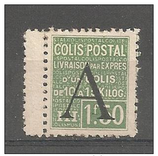 FRANCE COLIS POSTAUX. N° 86 *  T.B. - Neufs