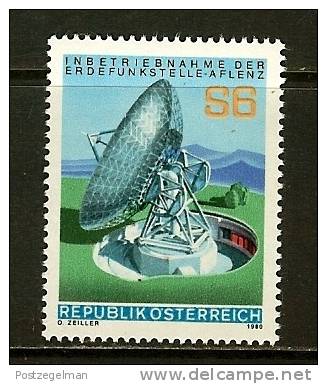 AUSTRIA 1980 MNH Stamp(s) Aflenz Satelite 1644 - Unused Stamps
