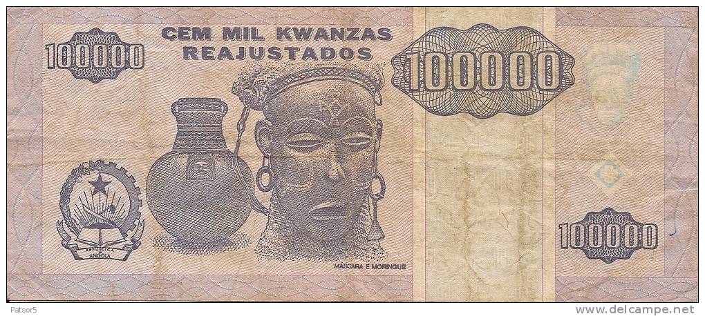 1995 100.000 Kwanzas Très Bon état - Angola