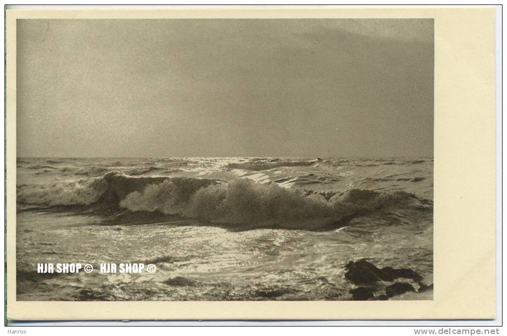 Um 1920/1930 Ansichtskarte,  „Das Meer“  Ungebrauchte Karte - Aurich