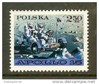 POLAND 1971 MNH Stamp(s) Apollo 15 Sg2104 - Unused Stamps