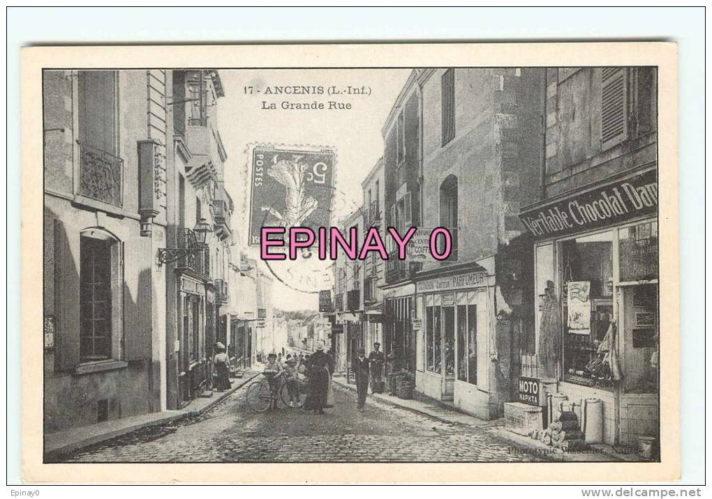 B - 44 - ANCENIS - La Grande Rue - - Ancenis