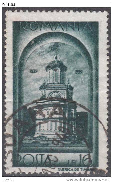 ROMANIA, 1939, Centenary Of The Birth Of King Carol I;  Cancelled (o); Sc./Mi.  488/582 - Usado