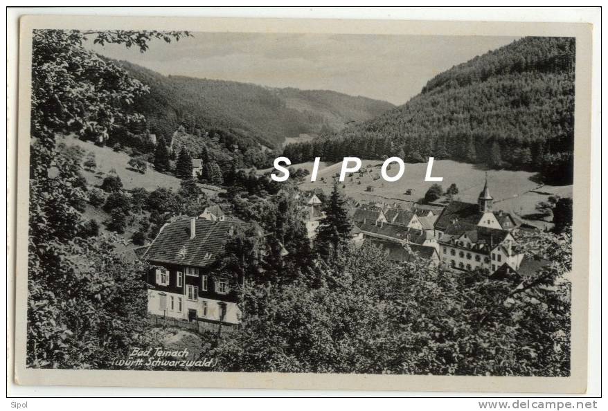 Bad Teinach ( WürttSchwarzwald )  Voyagé En 1946 ( Sans Timbre ) TBE - Bad Teinach