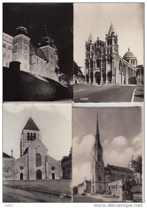 Lot De 160 Cartes Postale ° Eglise, Cathédrale, Monument, Religion - 100 - 499 Cartes