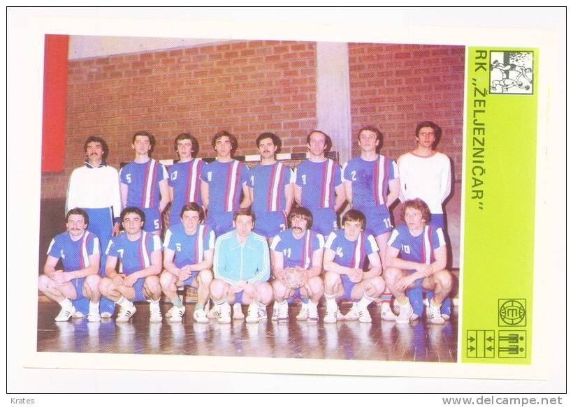 Svijet Sporta Cards - RK "Željezni&#269;ar"   84 - Balonmano