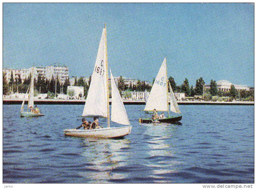 Aserbaidschan, Baku. Bucht Von Baku (Baku Bucht) Ist Ein Natürlicher Hafen Von Baku Tor Und Einheimischer Yachtverein - Azerbaigian