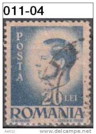 ROMANIA, 1945 ,King Michael; Cancelled (o); Sc./Mi.  576/939 - Gebruikt