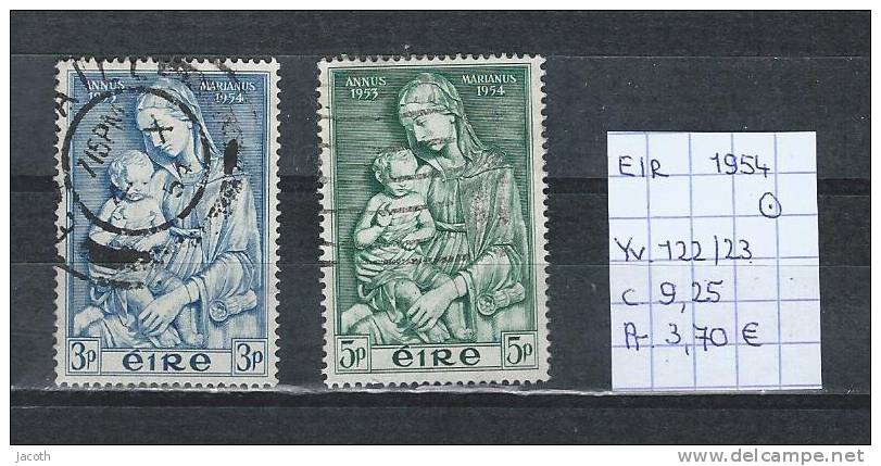 Ierland 1954 - Yv. 122/23 Gest./obl./used - Gebraucht