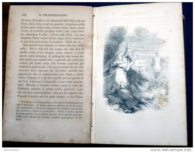 IL PELLEGRINAGGIO DEL CRISTIANO DI BUNYAN ANNO 1870