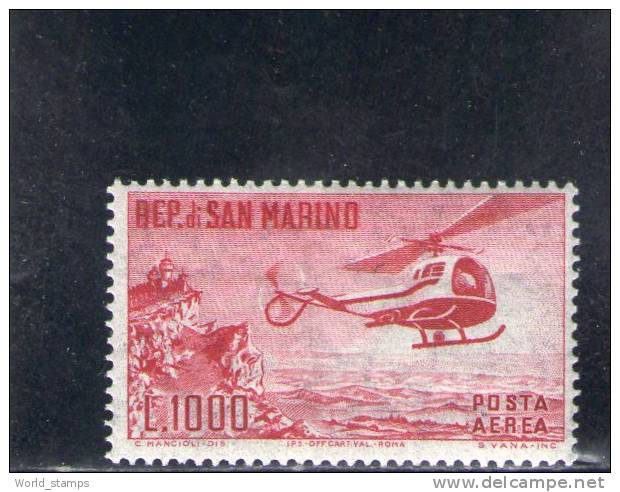 SAN MARINO 1961 ** - Luftpost