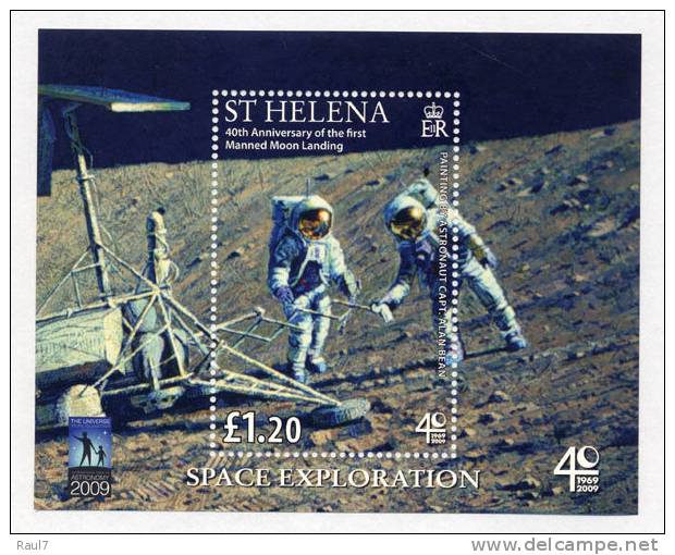 St Helena 2009 // Navettes, Exploration Spatial  // BF Neufs - MNH - Saint Helena Island