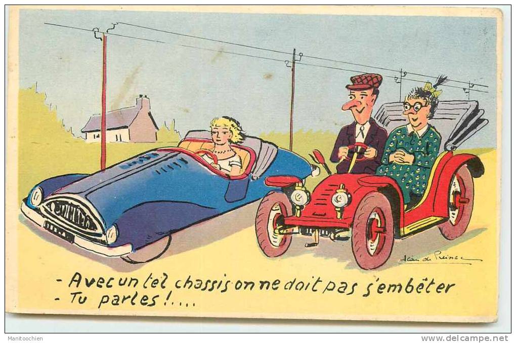 HUMOUR PAR JEAN DE PREISSAC AVEC UN TEL CHASSIS.... - Preissac