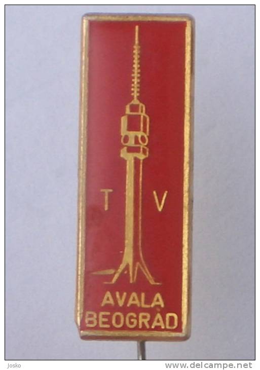 AVALA - Television ( Yugoslavia Pin ) * Badge TV Radio Televisione - Medias
