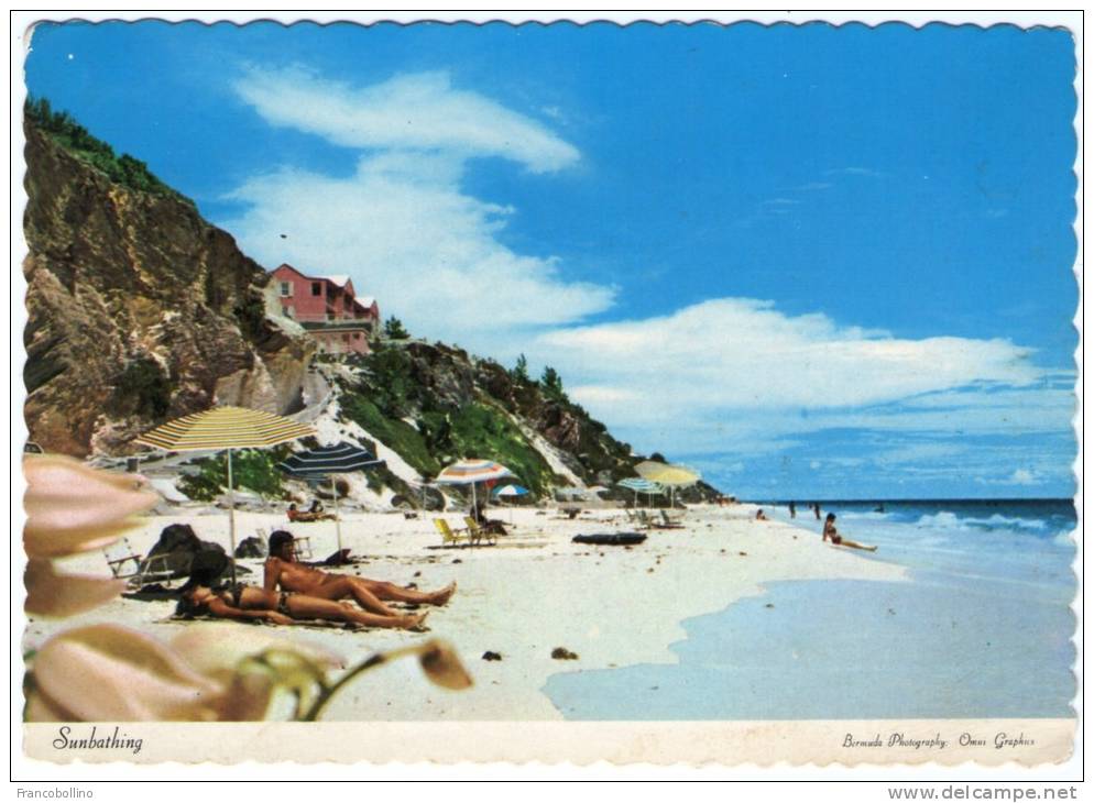 BERMUDA-SUNBATHING / THEMATIC STAMP-U.P.U. - Bermudes