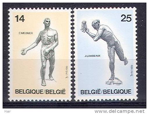 Belgique 2400/01 **  -- Moins Que La Poste ! -- - Unused Stamps