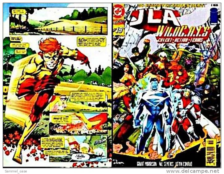 Dino Comics  -  DC JLA  -  Wiloc. A.T.S Covcrt-hction-teams 19 / 1998 - Other & Unclassified