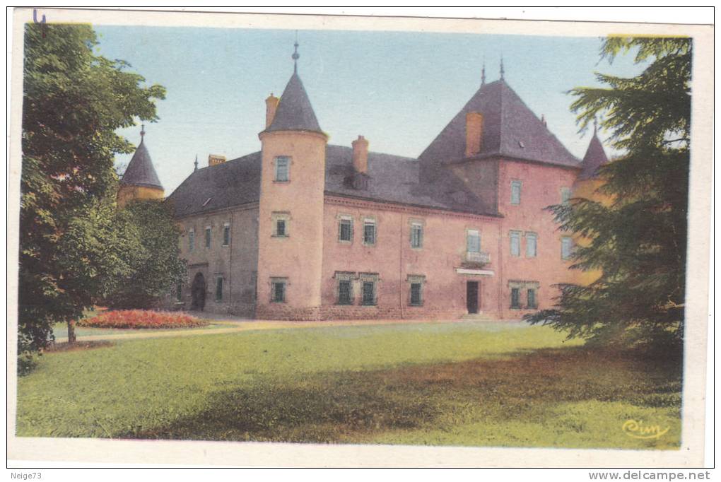 Carte Postale Ancienne De Haute-Savoie - Douvaine - Château De Troches - Douvaine